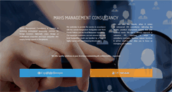 Desktop Screenshot of mahs-consultancy.com
